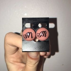 “M” Monogram earrings